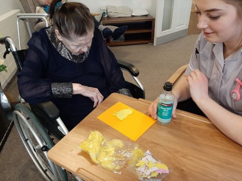 Carousel post from Brook Court Care Home.