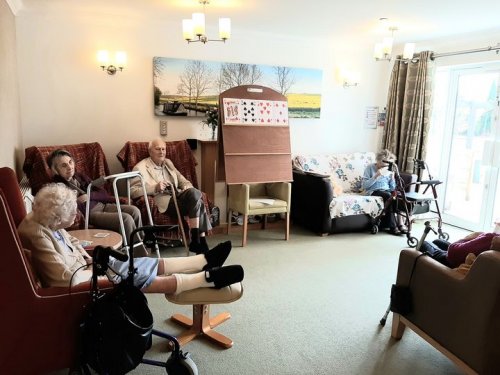 Carousel post from Brook Court Care Home.