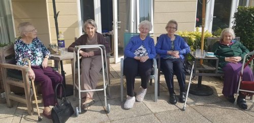 Carousel post from Brook Court Care Home.