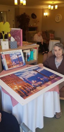 Carousel post from Brook Court Care Home.
