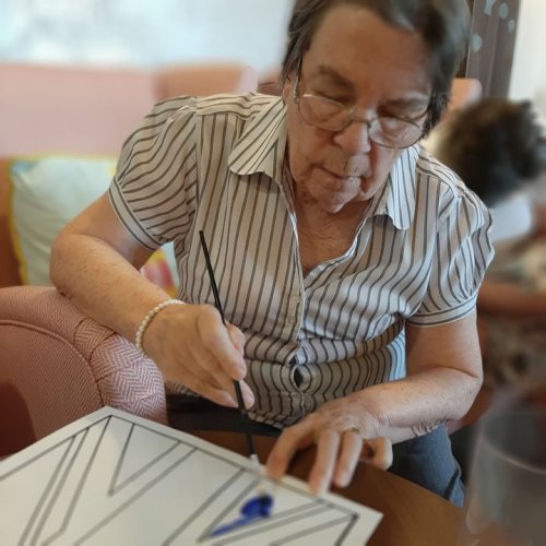 Carousel post from Brook Court Care Home.