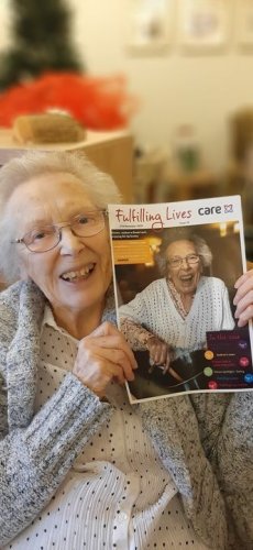 Photo post from Brook Court Care Home.