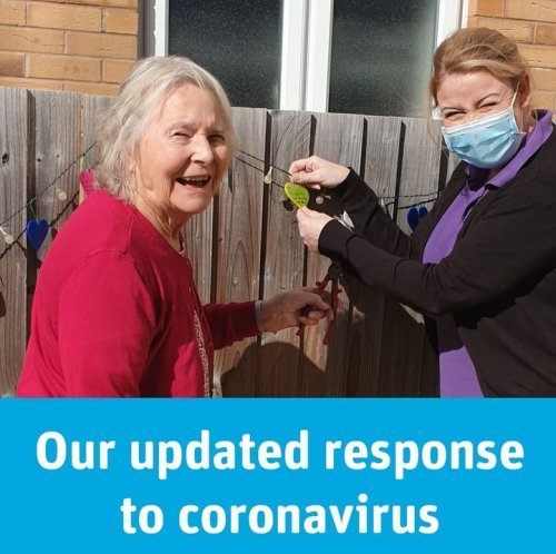 Photo post from Brook Court Care Home.