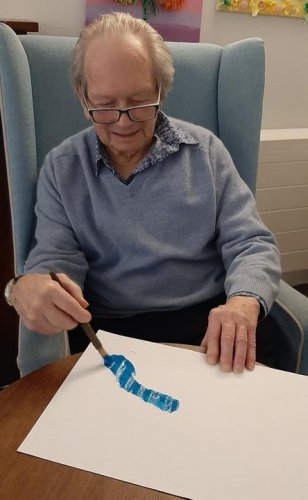 Carousel post from Brook Court Care Home.