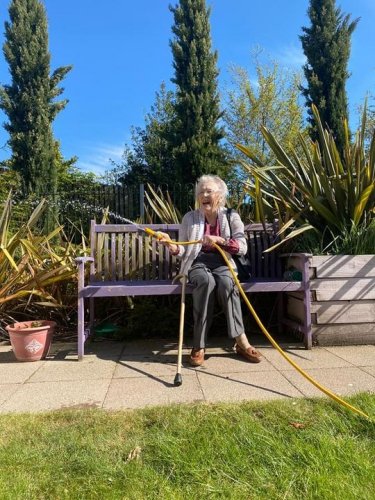 Carousel post from Brook Court Care Home.