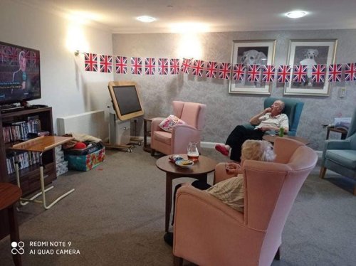 Carousel post from Brook Court Care Home.