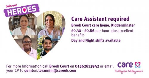 Photo post from Brook Court Care Home.