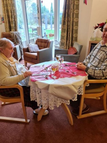 Carousel post from Brook Court Care Home.
