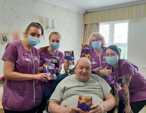 Carousel post from Brook Court Care Home.