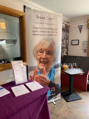 Carousel post from Brook Court Care Home.
