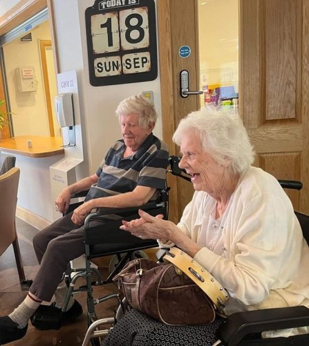 Carousel post from Brook Court Care Home.