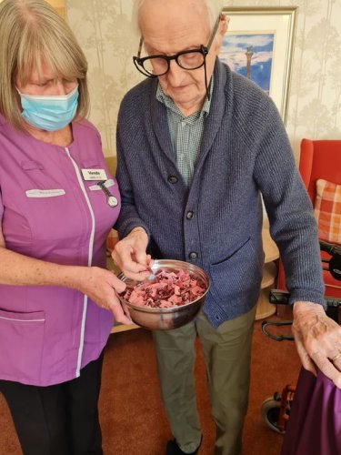 Carousel post from Brook Court Care Home.