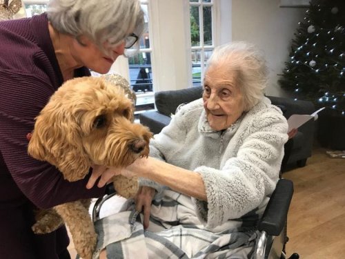 Carousel post from Sherwood Grange Care Home.