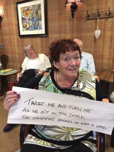 Carousel post from Sherwood Grange Care Home.