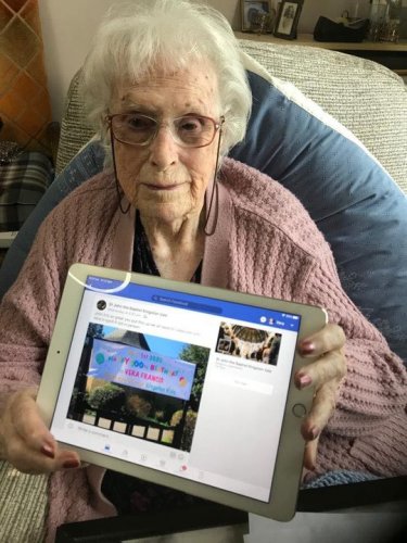 Carousel post from Sherwood Grange Care Home.