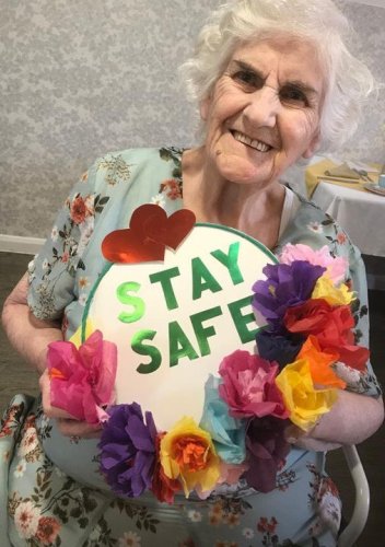 Carousel post from Sherwood Grange Care Home.