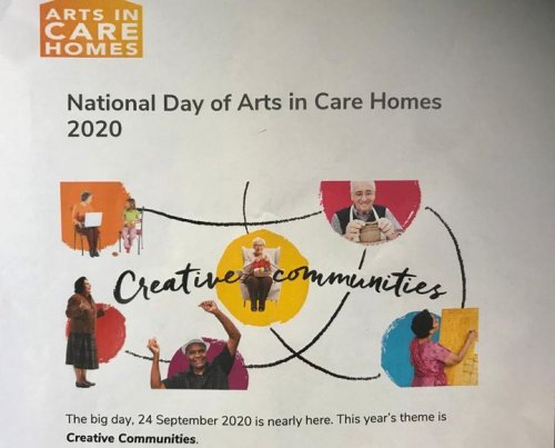 Carousel post from Sherwood Grange Care Home.