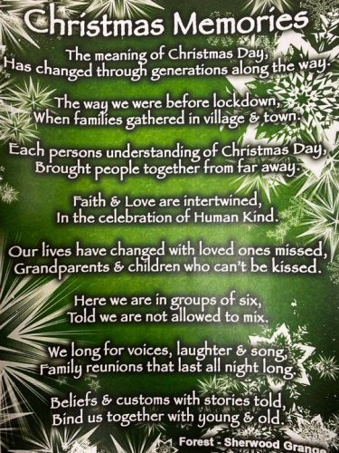 Carousel post from Sherwood Grange Care Home.
