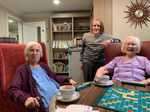 Carousel post from Sherwood Grange Care Home.
