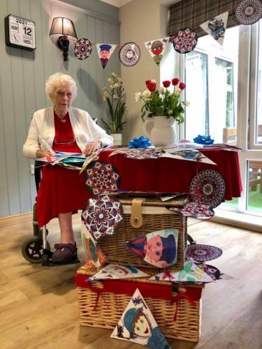 Carousel post from Sherwood Grange Care Home.
