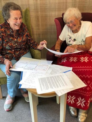 Carousel post from Sherwood Grange Care Home.