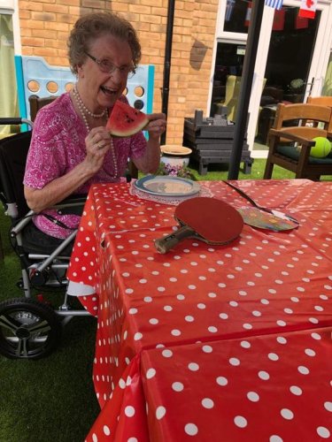 Carousel post from Sherwood Grange Care Home.