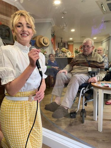 Carousel post from Sherwood Grange Care Home.