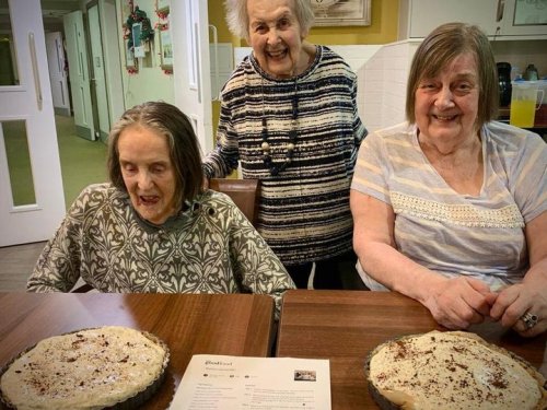 Carousel post from Sherwood Grange Care Home.