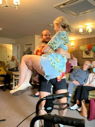 Carousel post from Sherwood Grange Care Home.