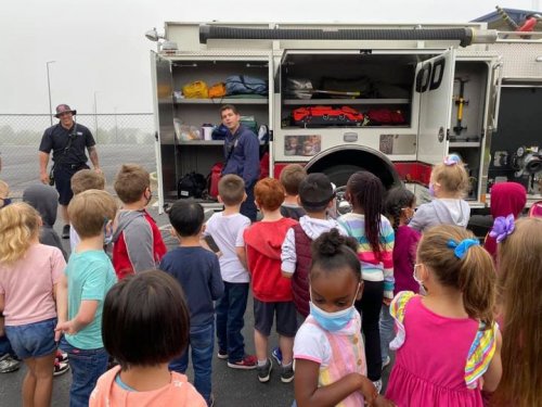 Carousel post from Grassy Creek Elementary School.