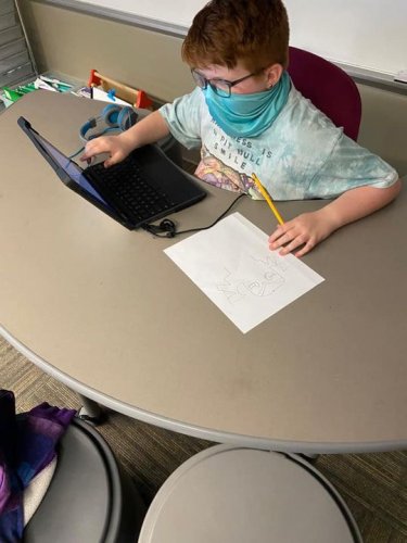 Carousel post from Grassy Creek Elementary School.