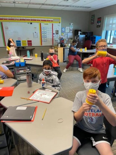 Carousel post from Grassy Creek Elementary School.