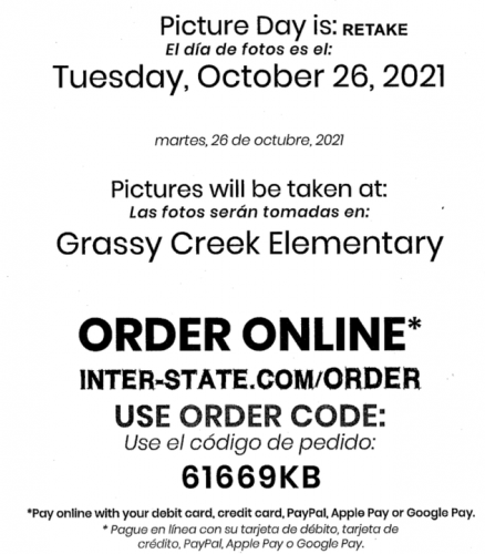 Photo post from Grassy Creek Elementary School.