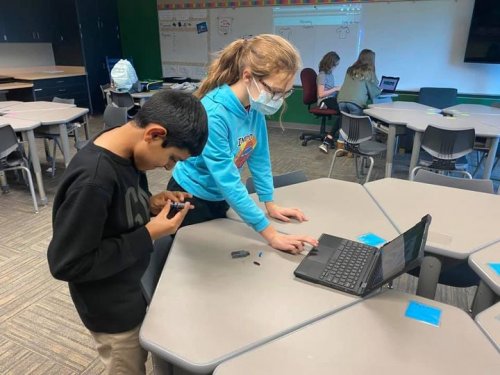 Carousel post from Grassy Creek Elementary School.