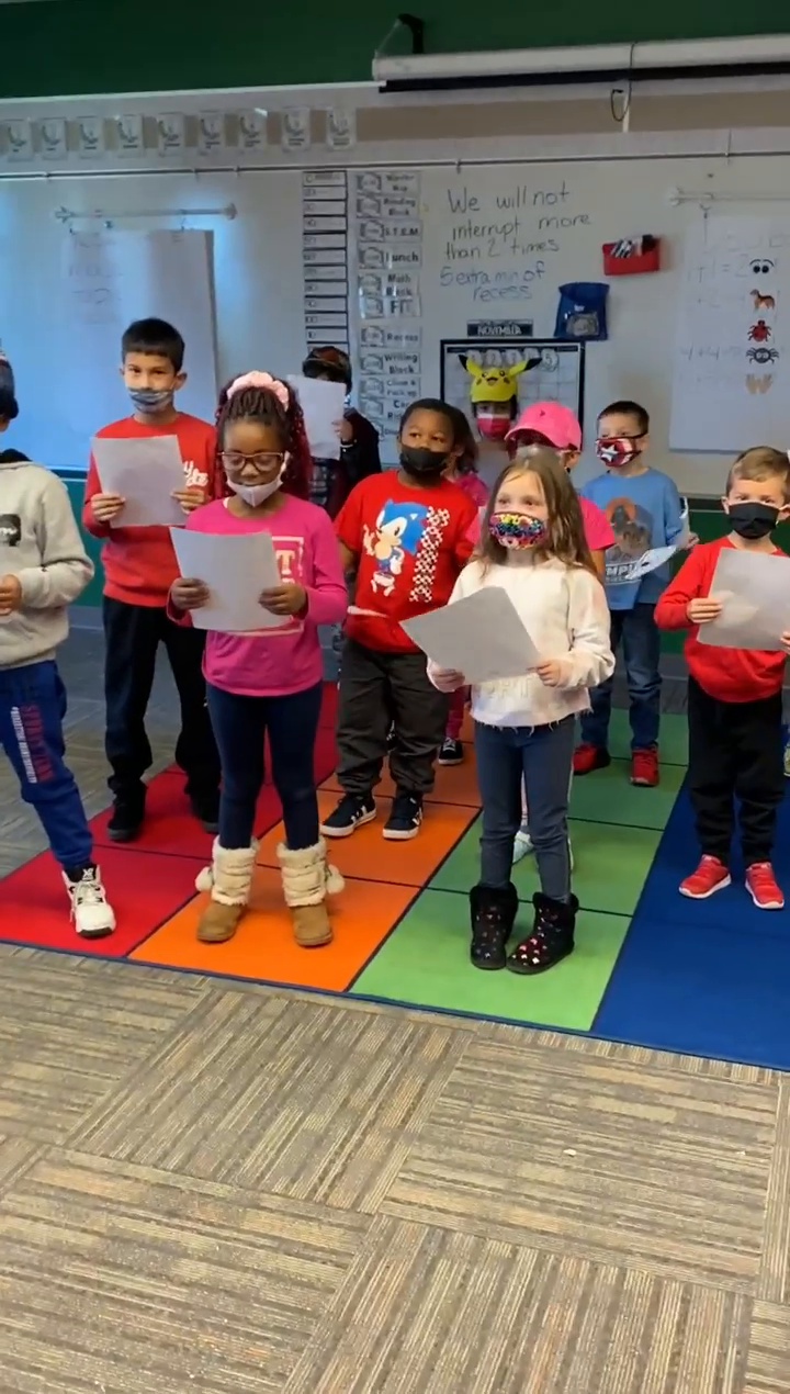 Video post from Grassy Creek Elementary School.