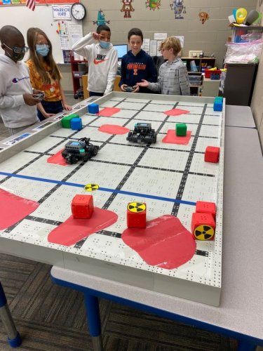 Carousel post from Grassy Creek Elementary School.