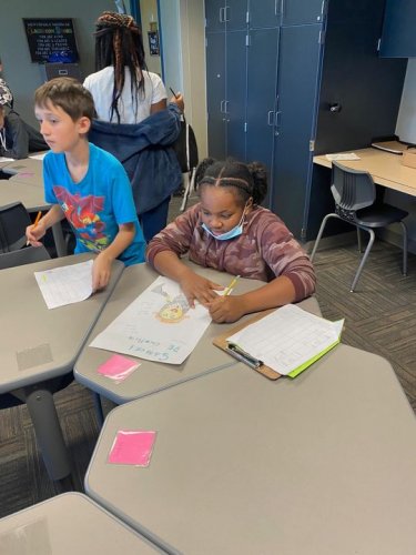 Carousel post from Grassy Creek Elementary School.