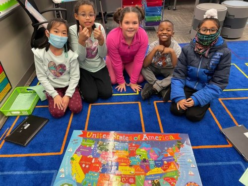 Carousel post from Grassy Creek Elementary School.