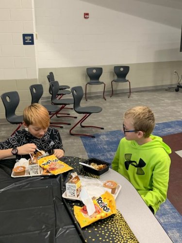 Carousel post from Grassy Creek Elementary School.