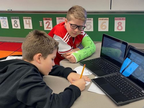 Carousel post from Grassy Creek Elementary School.