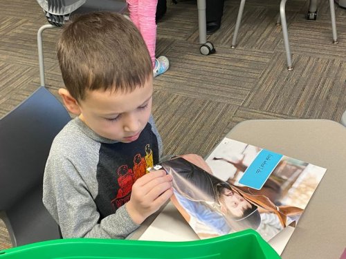 Carousel post from Grassy Creek Elementary School.