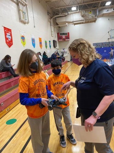 Carousel post from Grassy Creek Elementary School.