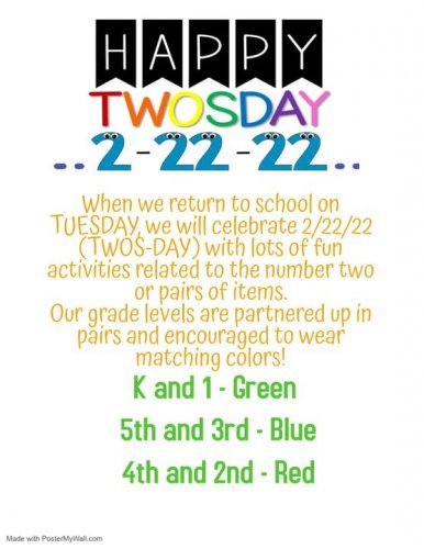 Photo post from Grassy Creek Elementary School.
