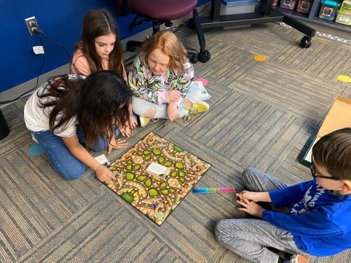 Carousel post from Grassy Creek Elementary School.