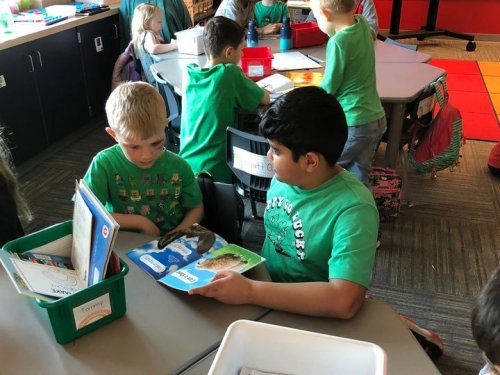 Carousel post from Grassy Creek Elementary School.