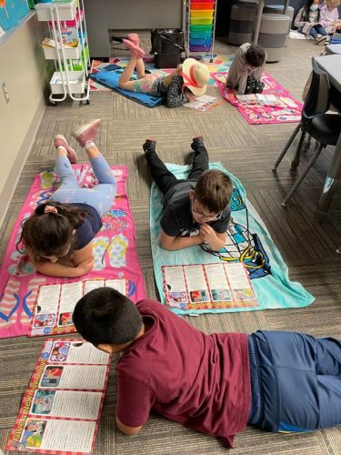 Carousel post from Grassy Creek Elementary School.