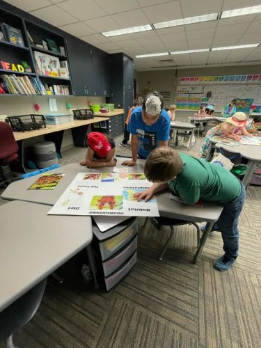 Carousel post from Grassy Creek Elementary School.