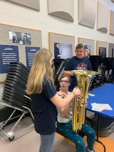 Carousel post from Grassy Creek Elementary School.