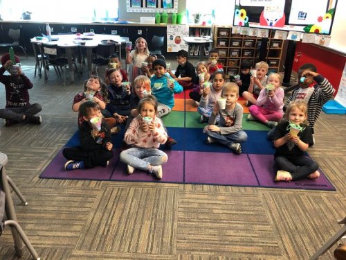 Carousel post from Grassy Creek Elementary School.