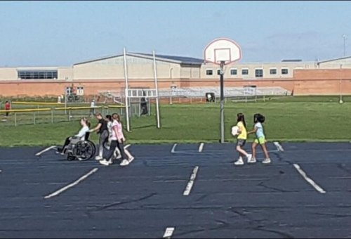 Carousel post from Grassy Creek Elementary School.